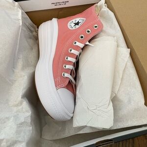 Converse CTAS move hi Women's Pink Canvas High-Tops